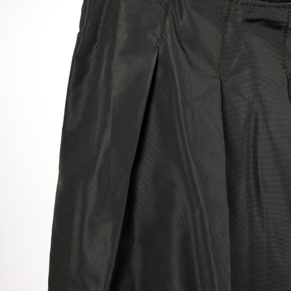Miu Miu Green Nylon Pleated Skirt - Picture 5 of 7